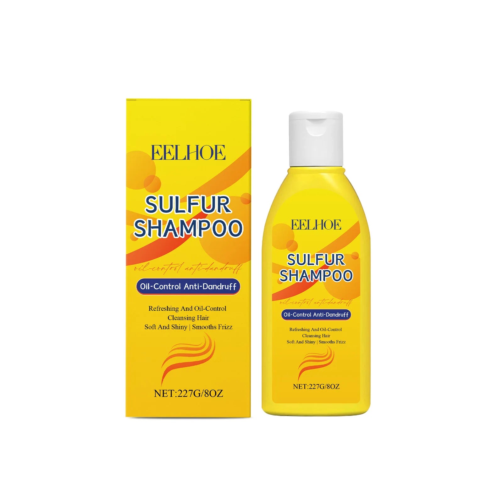 EELHOE Sulfur Shampoo – Anti-Dandruff & Oil Control Sulfur Shampoo Oasis Select 227g
