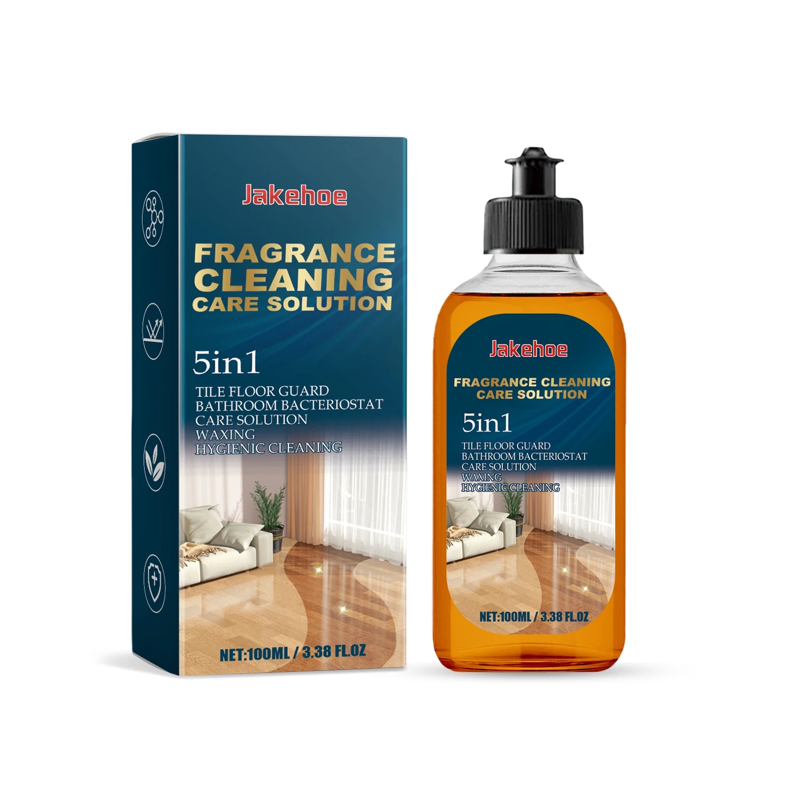 JAKEHOE Ceramic Tile Floor Cleaner – Stain Remover & Polish Floor Cleaner Oasis Select 100ml boxed