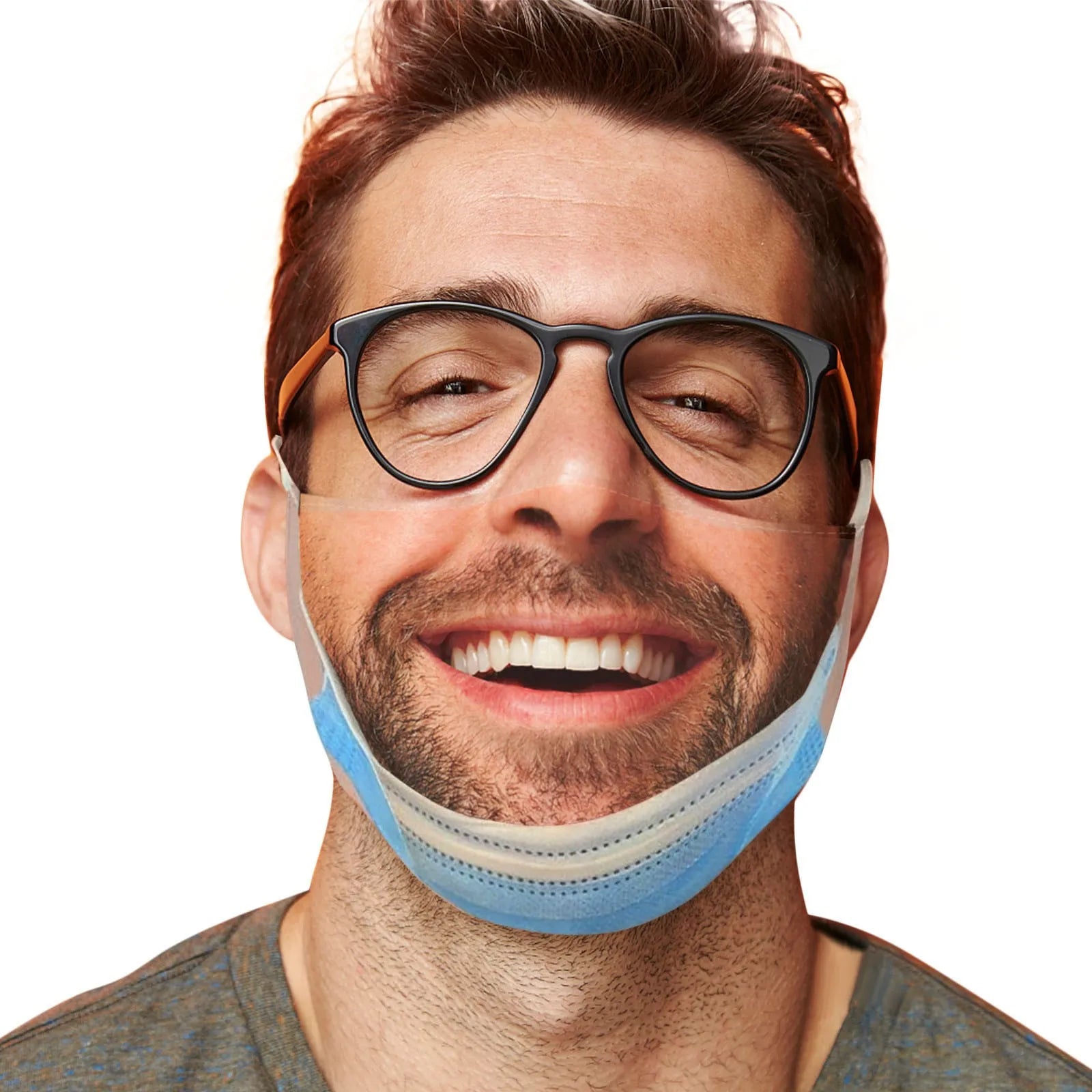 Adult Funny Mouth Mask Funny Cloth Face Masks Mascarillas Cosplay Accessories Washable Reusable Anti-dust Protection Mask Oasis Select Multicolor