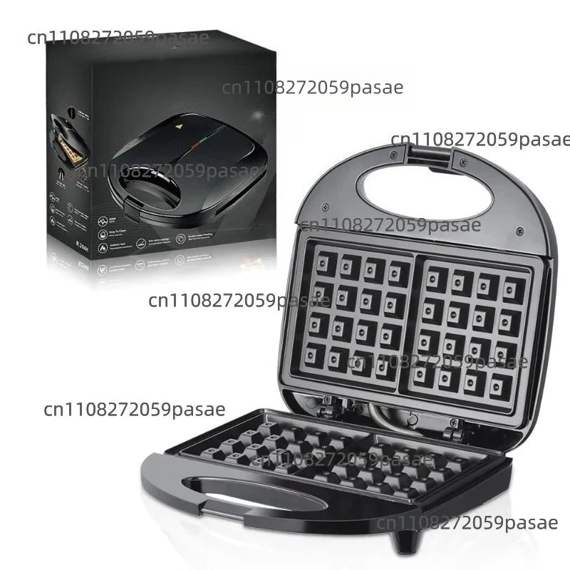 Non-Stick Sandwich Maker & Waffle Iron – Breakfast Grill Pan