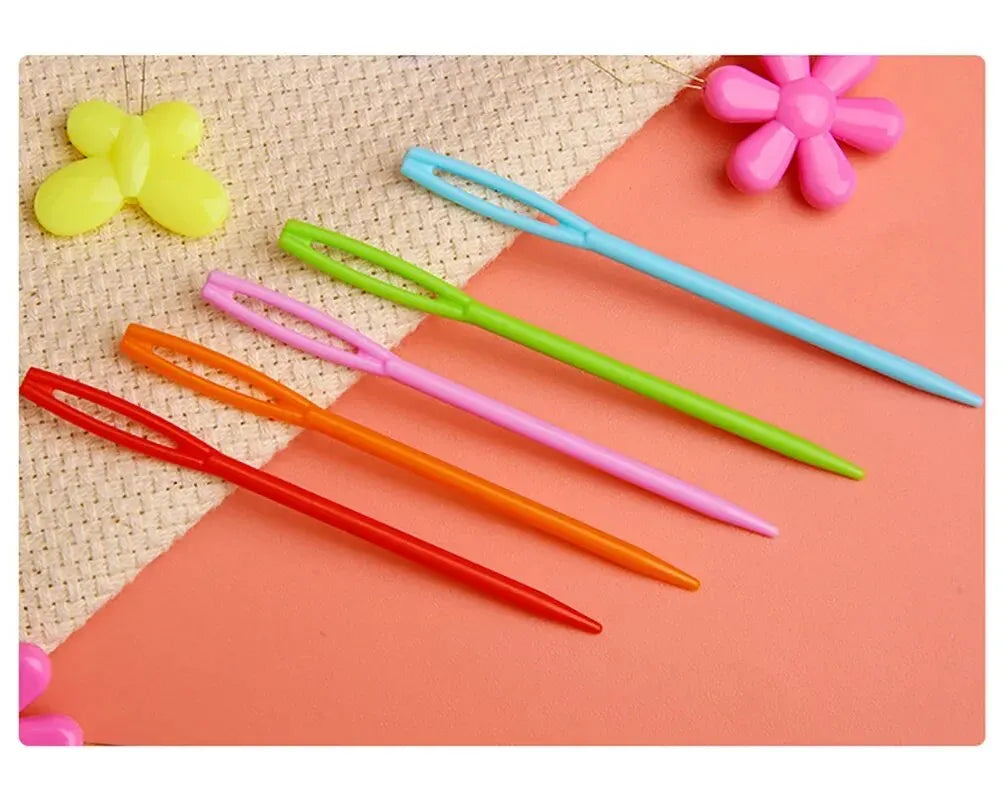 30-Piece Plastic Crochet Hooks & Knitting Needles Set | DIY Yarn Crochet Hook Set Oasis Select