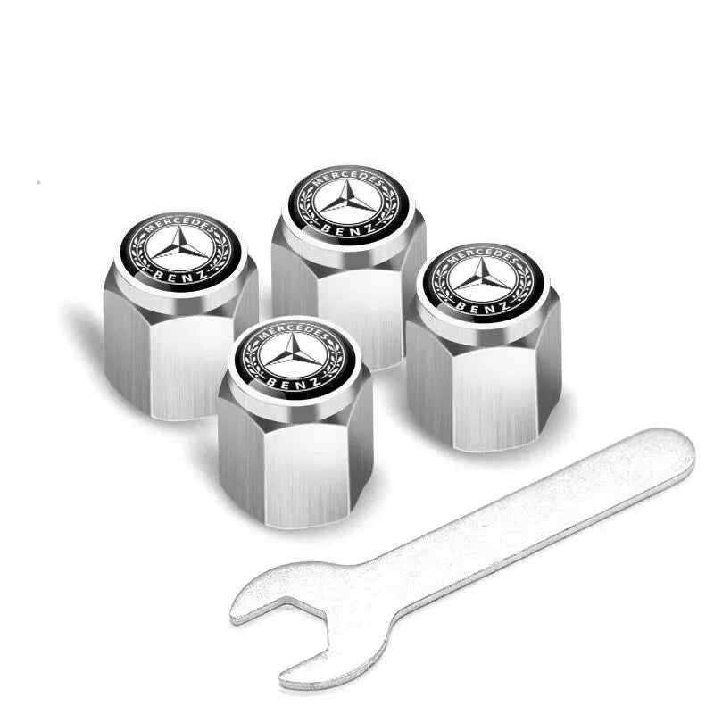 Brand new car tire valve cap, anti-theft valve core cover, universal tire valve cap, dust-proof valve core cover Oasis Select 4PCS 4