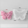 Flower Butterfly Silicone Molds for Baking DIY Epoxy Resin Crafts Hanging Decoration Aromatherapy Mold Candle Making Supplies Oasis Select J-5610