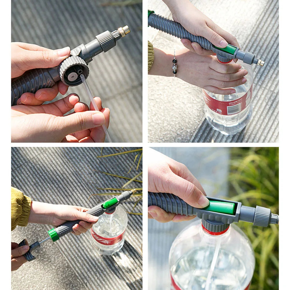 Adjustable Bottle Cap Sprinkler – High-Pressure Garden Spray Nozzle Garden Pump Sprayer Oasis Select