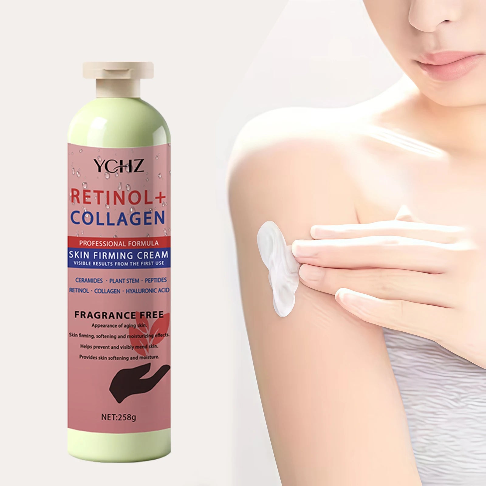 YCHZ Body & Abdomen Firming Cream 258g | Collagen & Retinol