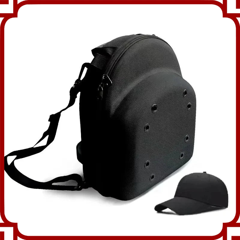 Hat Travel Bag Baseball Cap Case Sport High Quality Storage Box Display EVA Carrying Bags Solid Color Unisex Baseball Oasis Select