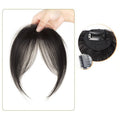 Middle Part Fake Bangs Fringe Synthetic Topper Hairpiece Clip-In Bang Extension Natural Invisible Clourse Hairpiece Women Oasis Select A1