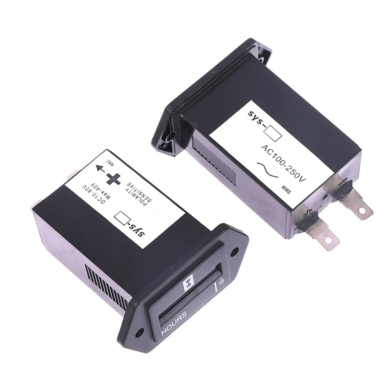 Wholesale 6 Digits 100-250V AC 10-80V DC Hour Meter,Complete Sealed Quartz Timer Counter SYS-1 Oasis Select