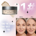 MLSMILE Glitter Loose Setting Powder Oil Control Hide Pore Lasting Concealer Shimmer Face Powder Pearlescent Matte Face Makeup Oasis Select 01
