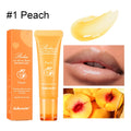 Lakerain Brightening Lip Balm Reduces Lip Lines Lips Moisturizing Hydrating Removing Dead Skin Fruity Moisturizing Lip Balm Oasis Select 01 Peach