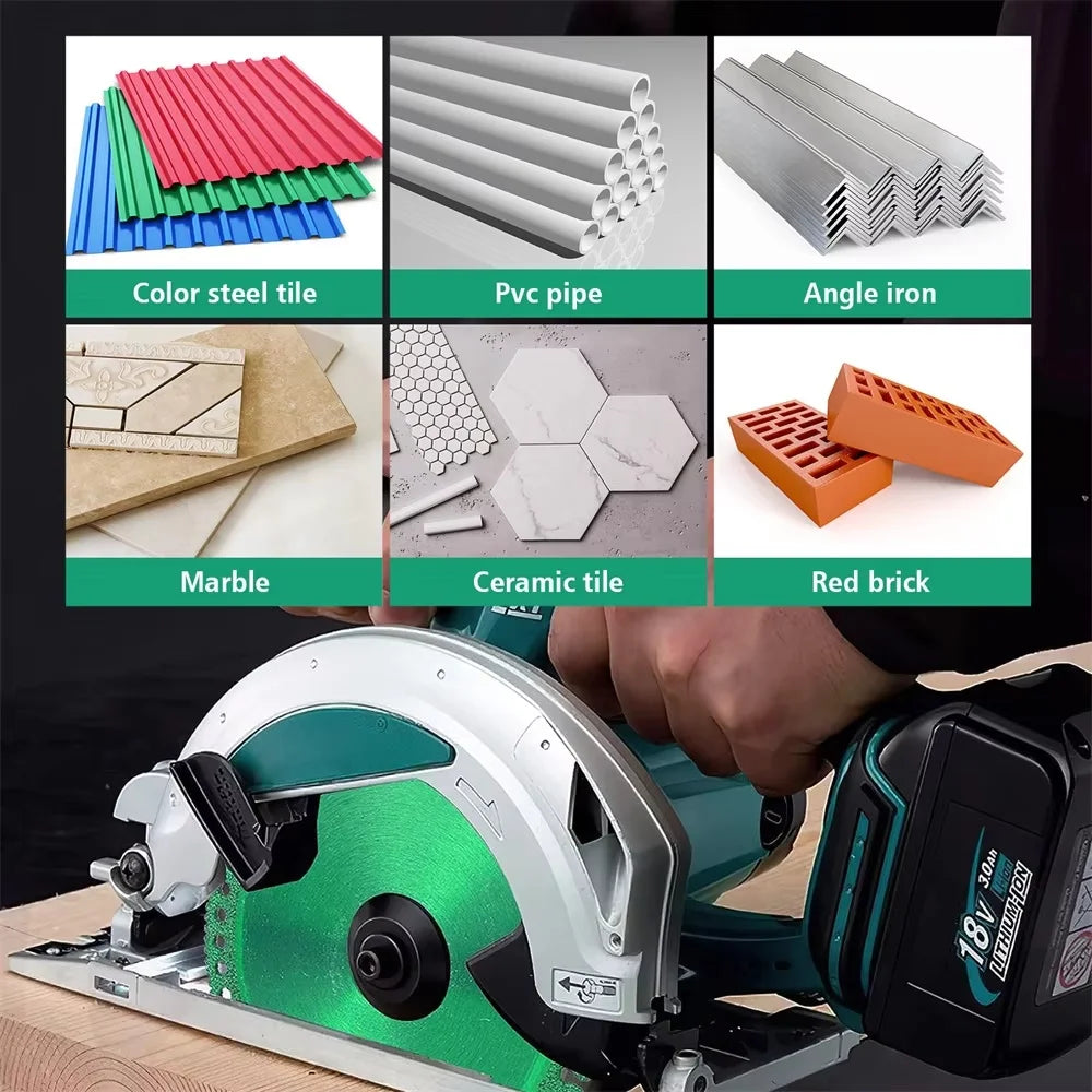 JUSTINLAU Multifunctional Cutting Piece Sheet Disc Tile Rock Plate Metal Marble Machine Angle Grinder Dry Slice Emery Saw Blade Oasis Select