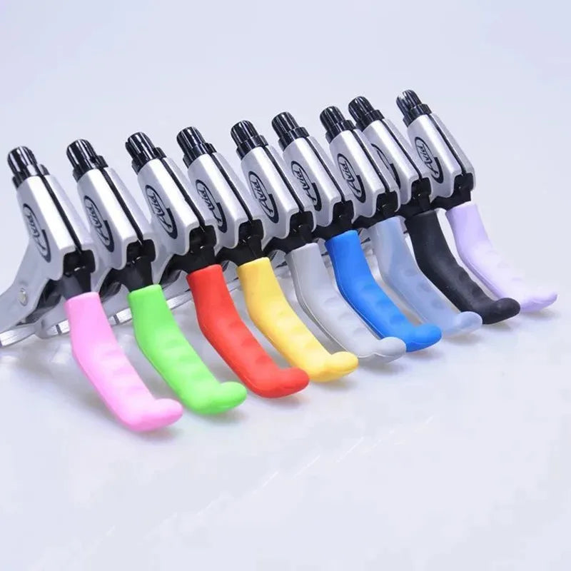 1/4Pairs Bike Brake Lever Protective Silicone Bicycle Lever Grips Bicycle Brake Handle Cover Bicycle Accessories Oasis Select
