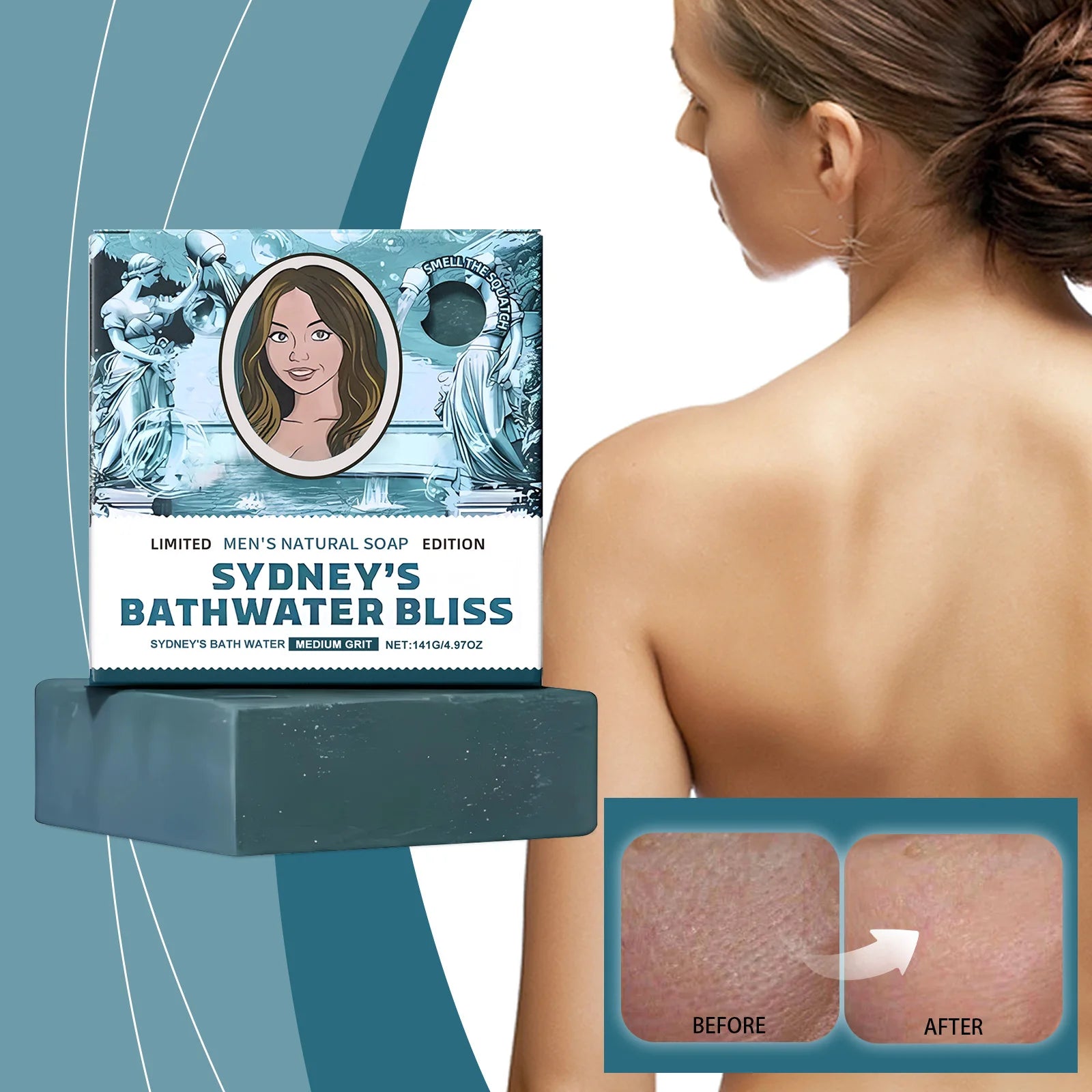 Exfoliating Chicken Skin Body Soap – Moisturizing & Oil Control Exfoliating Body Soap Oasis Select