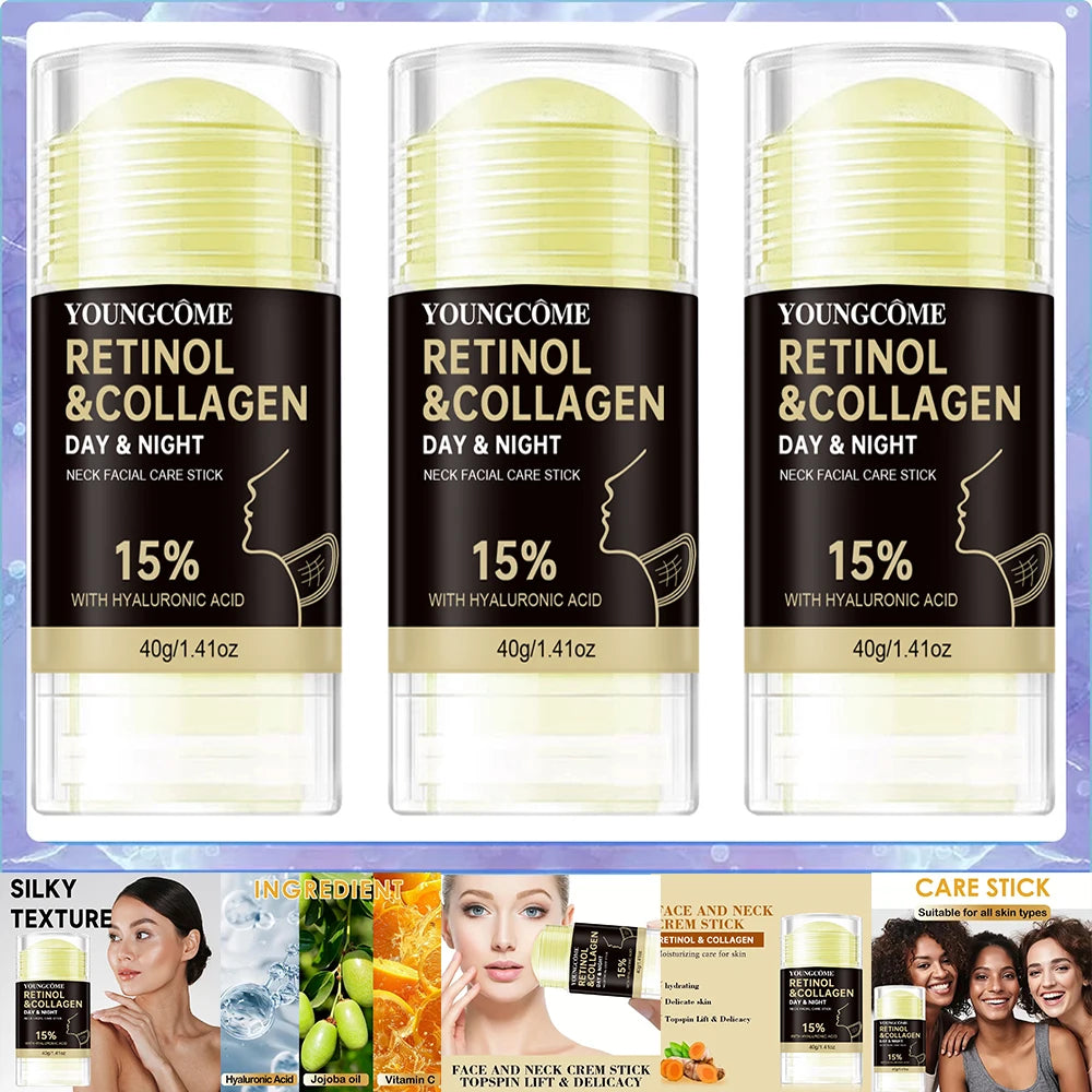 YOUNGCOME Retinol & Collagen Face & Neck Firming Stick 40g