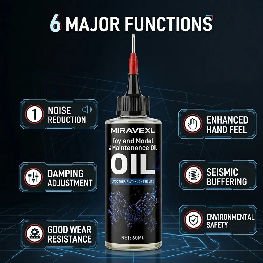 MIRAVEXL Model Maintenance Lubricating Oil Action Figure Joints Care Rust Proof Hobby DIY Lubricant Accessory Oasis Select