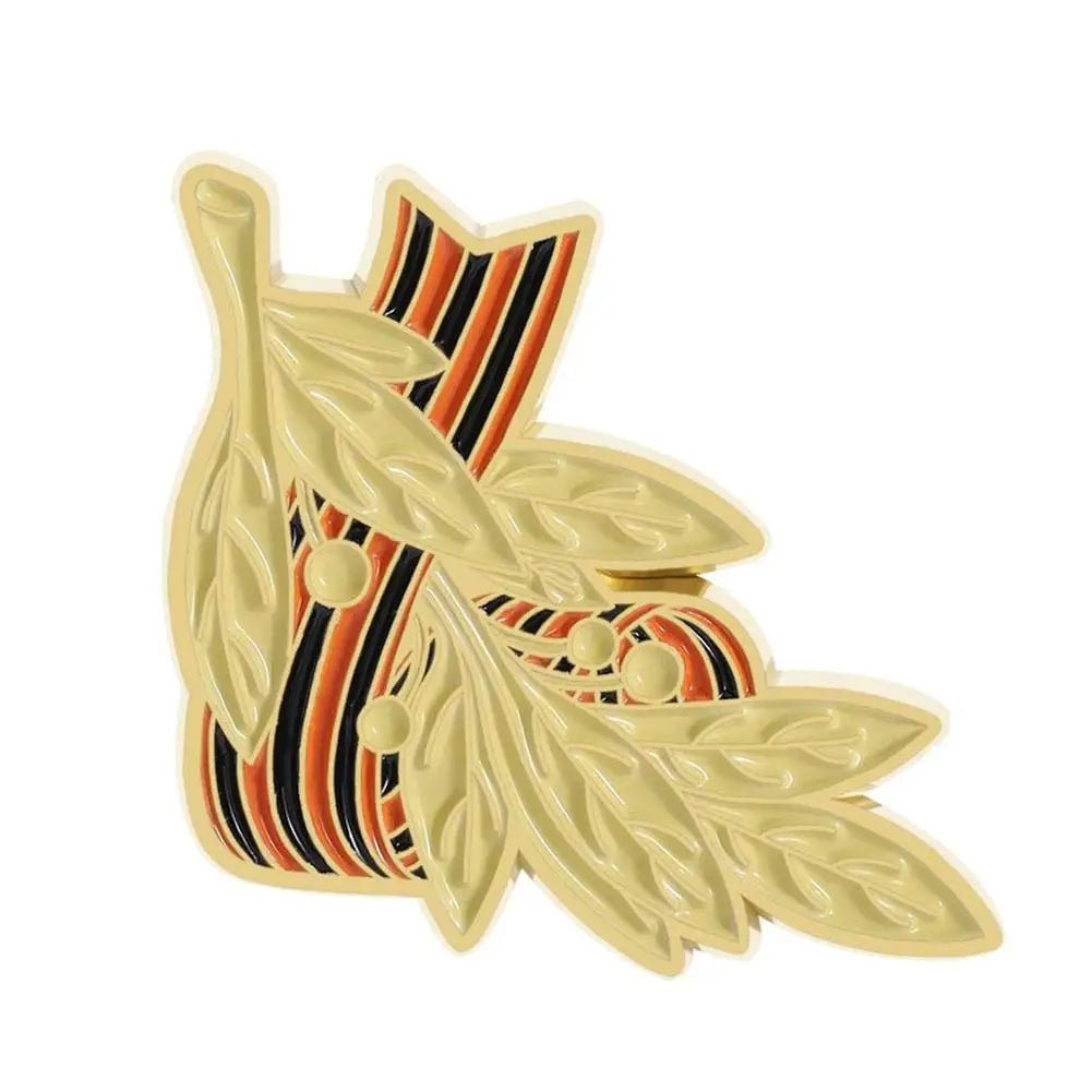 St. George Enamel Pin Brooch – Victory Day Memorial Badge