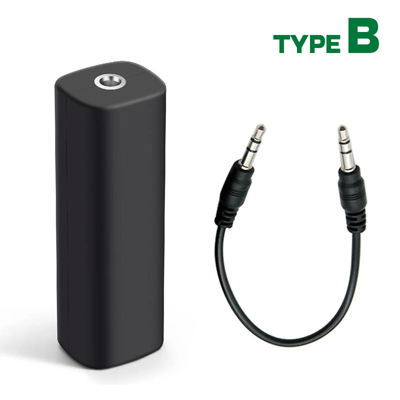 3.5mm Audio Aux Cable Anti-interference Ground Loop Noise Filter Lsolator Eliminate Cancelling For Home Stereo Car Audio System Oasis Select Type B