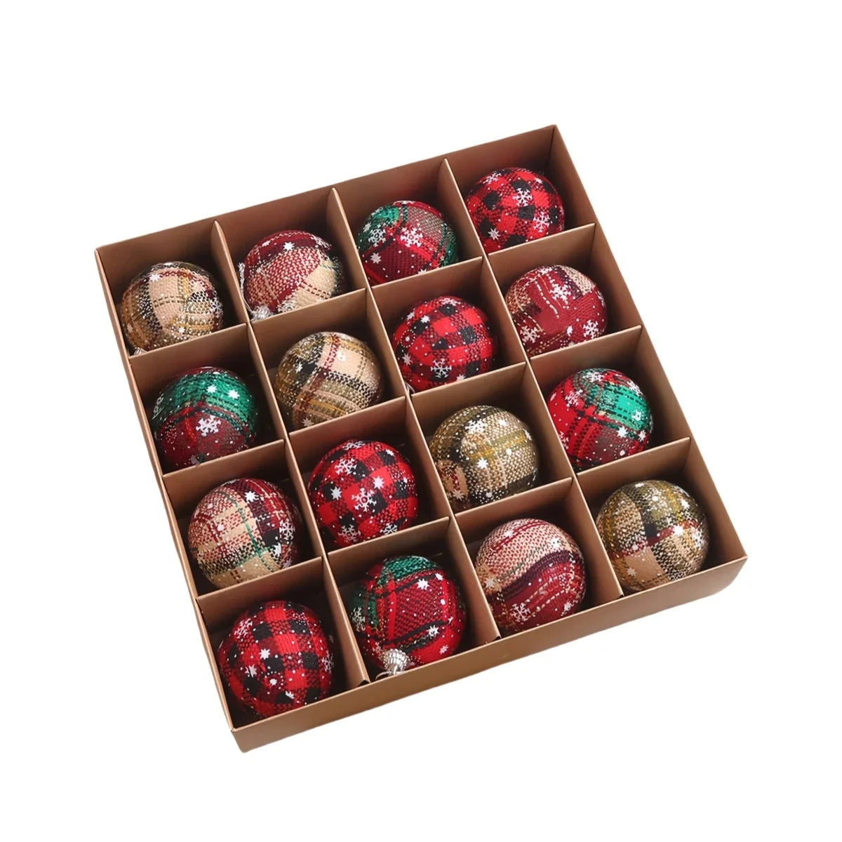 8CM Xmas Ball Decorations Lightweight Foam Balls Long-lasting Use Create Festive Ambiance New Year Celebration Oasis Select