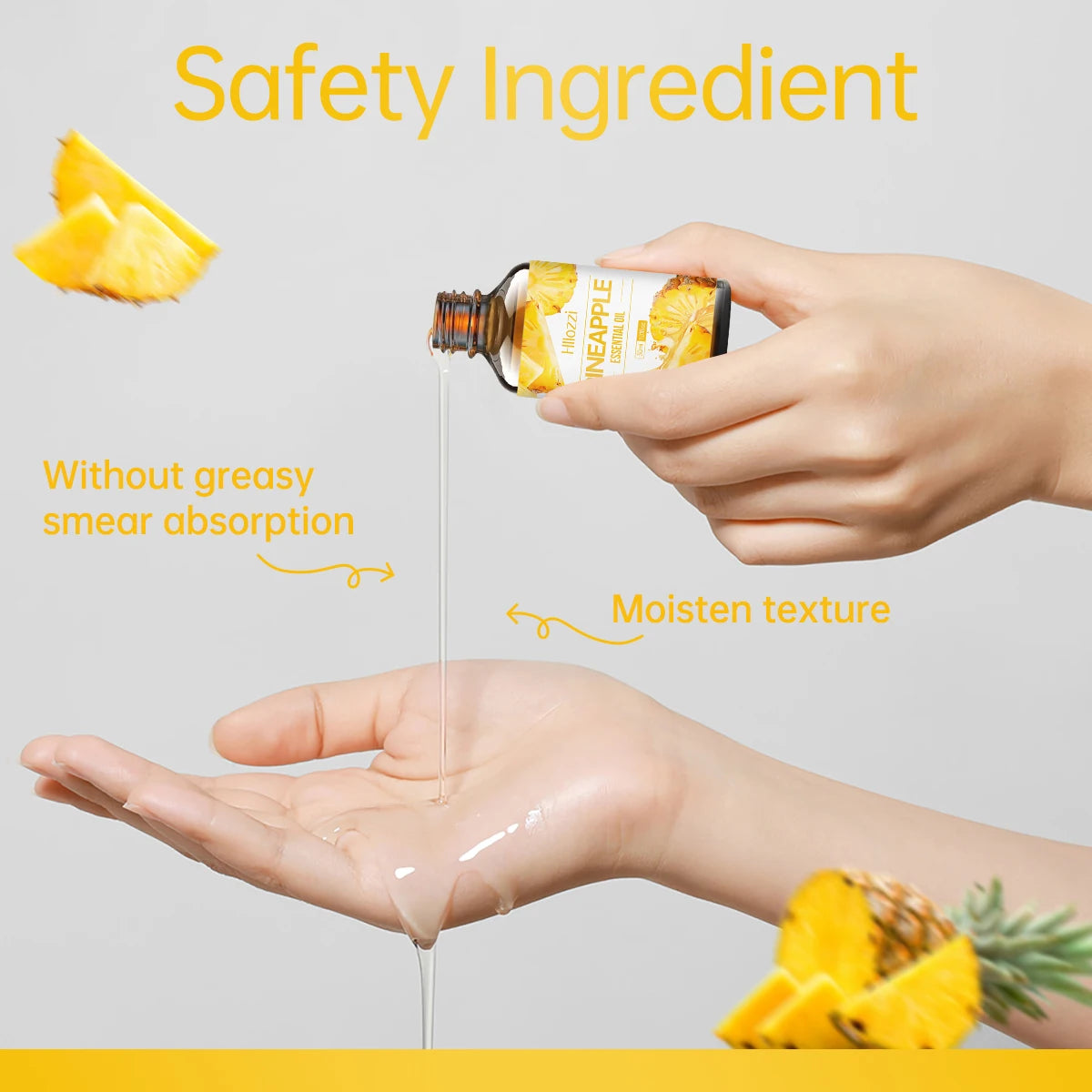 Hllozzi Pineapple Facial Oil – Nourishing Pure Essential Oil