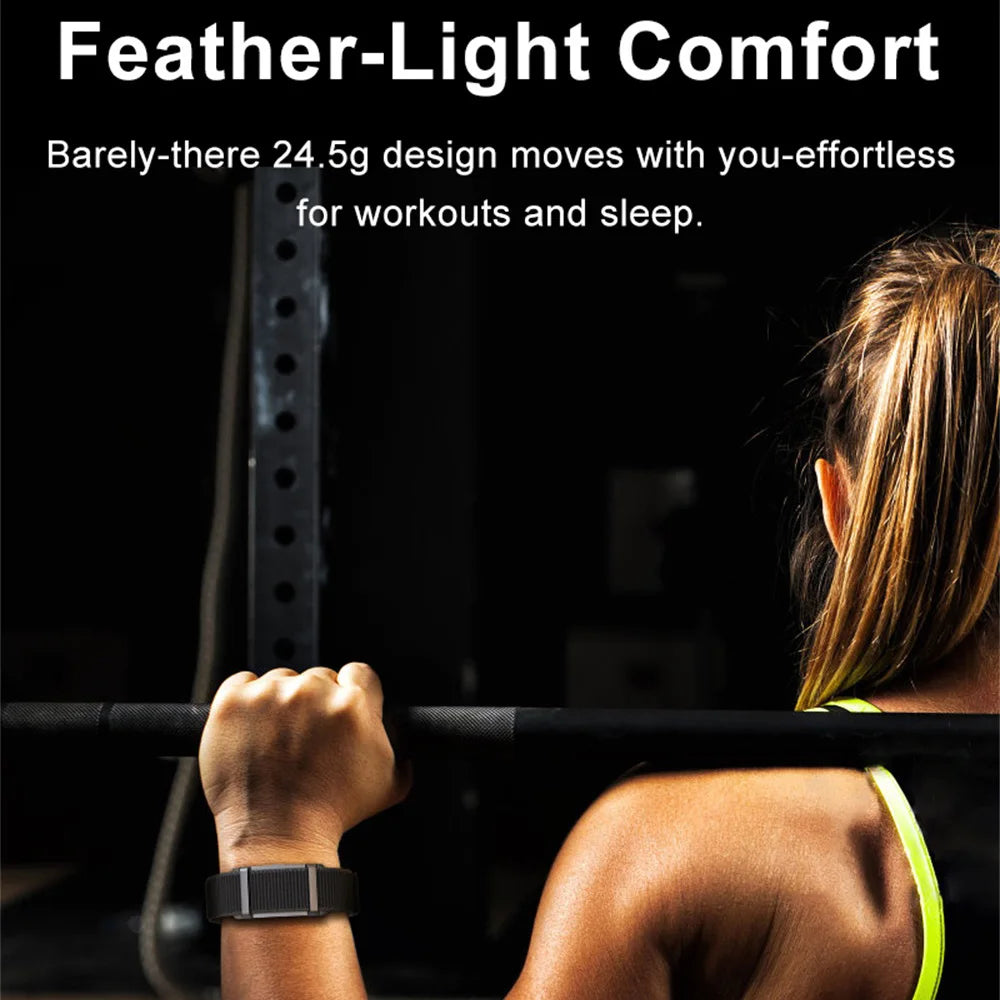 Couples Wristband Screenless Smart Bracelet Sports Fitness Tracker Pedometer Call Reminder Waterproof Sleep Heart Rate Monitor Oasis Select
