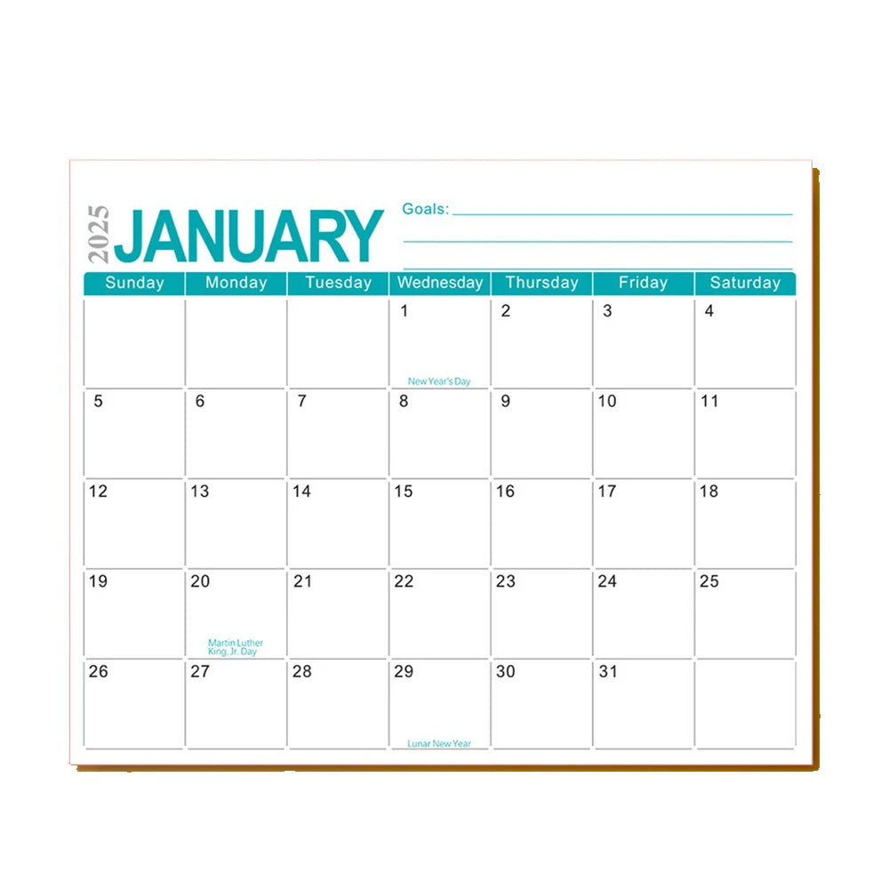 2026 Magnetic Refrigerator Family Calendar 18-Month Fridge Calendar to June 2027 ,Tear-Off Calendar with Thick Paper Oasis Select STYLE B