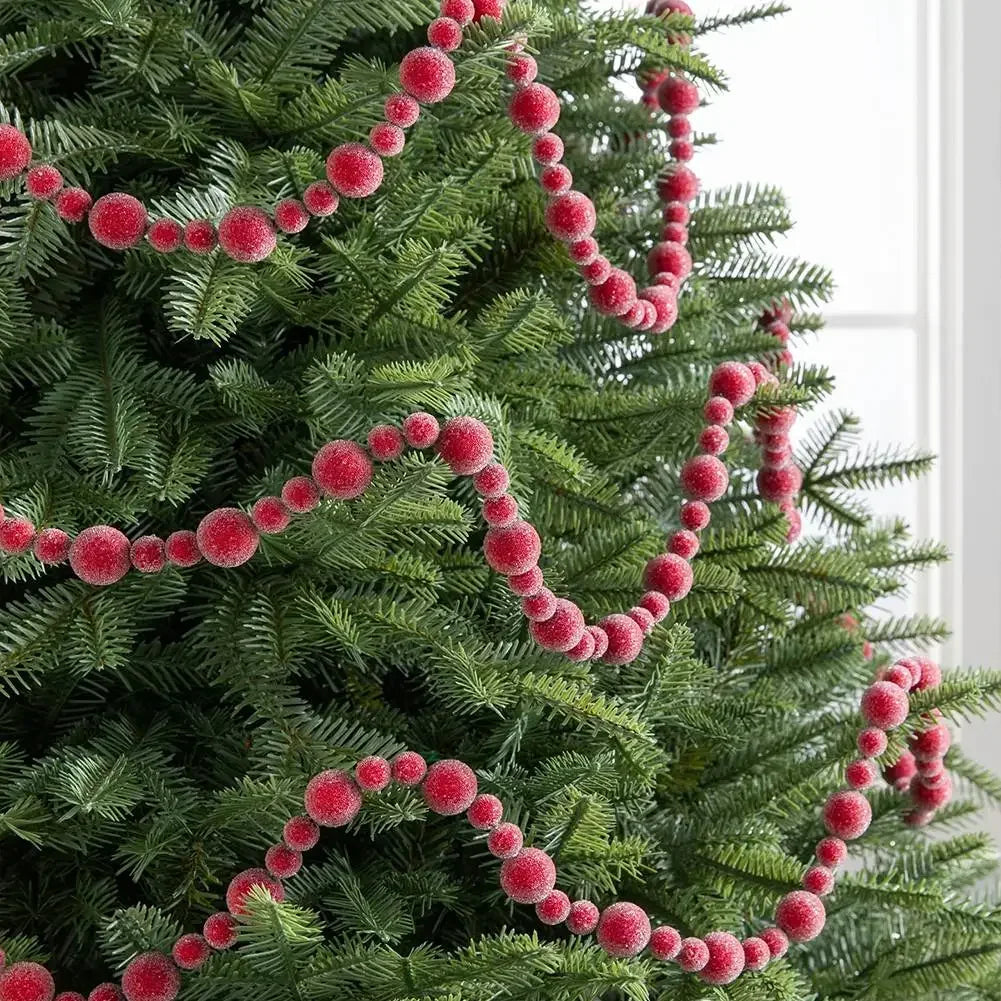 2.75m Garland Christmas Berry Garland Decorative Garland Lifelike Red Berries Christmas Berry Garland Decoration Flower 2.75m Oasis Select China Mainland