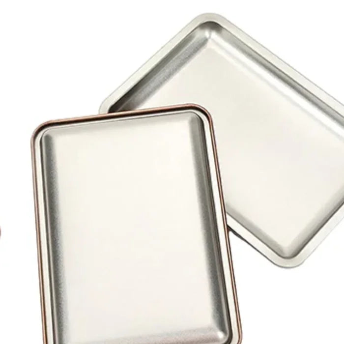 Stainless Steel Cosmetic Storage Tray Jewelry Tray Plate Doctor Surgical Tray Desktop Storage Tool Metal Fack Nail Art Tray Oasis Select