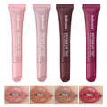 4pcs Mirror Lip Glaze Moisturizes Jelly Lip Enrichment Oil Lasting Water Light Glass Lip Oil Remove Line Lip Protection Serum Oasis Select 4 pcs