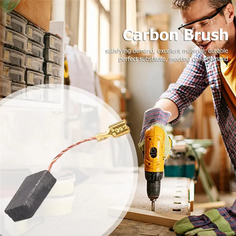 ~WISH Electric Motor Carbon Brushes For Power Tool Replacement Parts For The Maintenance Of Carbon Brush Motors Oasis Select