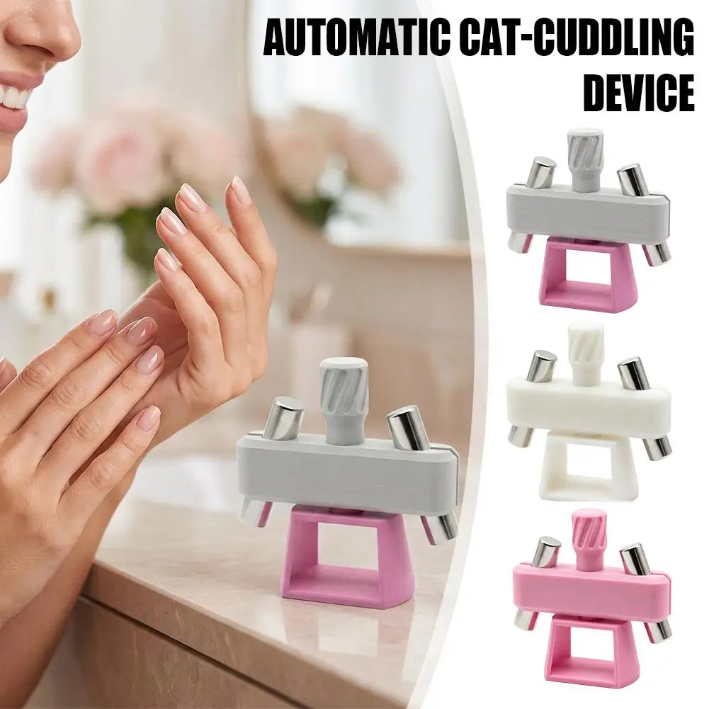 Rotating Automatic Cat Eye Magnet For Nails 3D Printed Glass Bead Effect Gel Polish Magnetic Wand Shaper Manicure Tools Supply Oasis Select