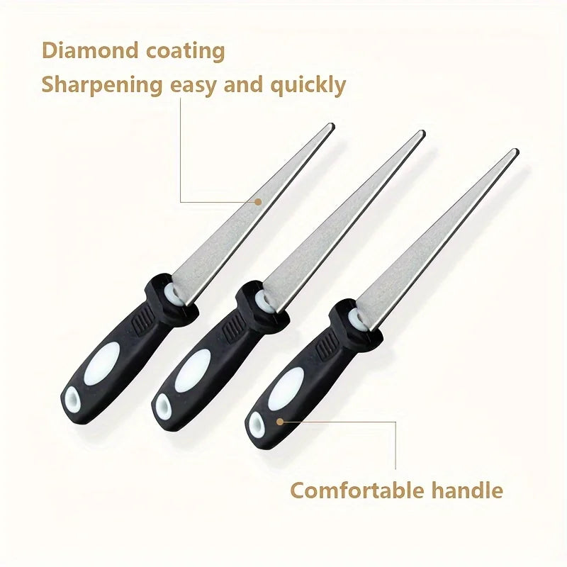 Diamond Double-Sided File Sharpener for Scissors & Garden Tools Tool Sharpener Oasis Select