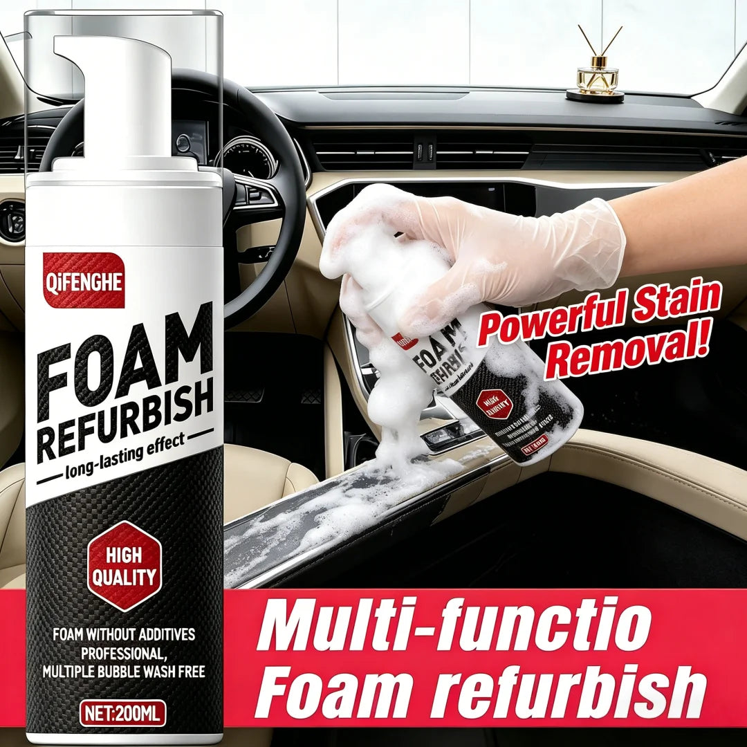 200ml Car Foam Cleaner – Interior & Exterior Stain Remover Car Foam Cleaner Oasis Select Default Title