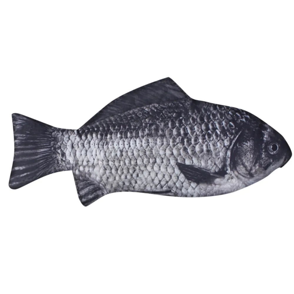 Realistic Fish Pencil Case – Carp Zipper Pen & Makeup Pouch Novelty Pencil Case Oasis Select