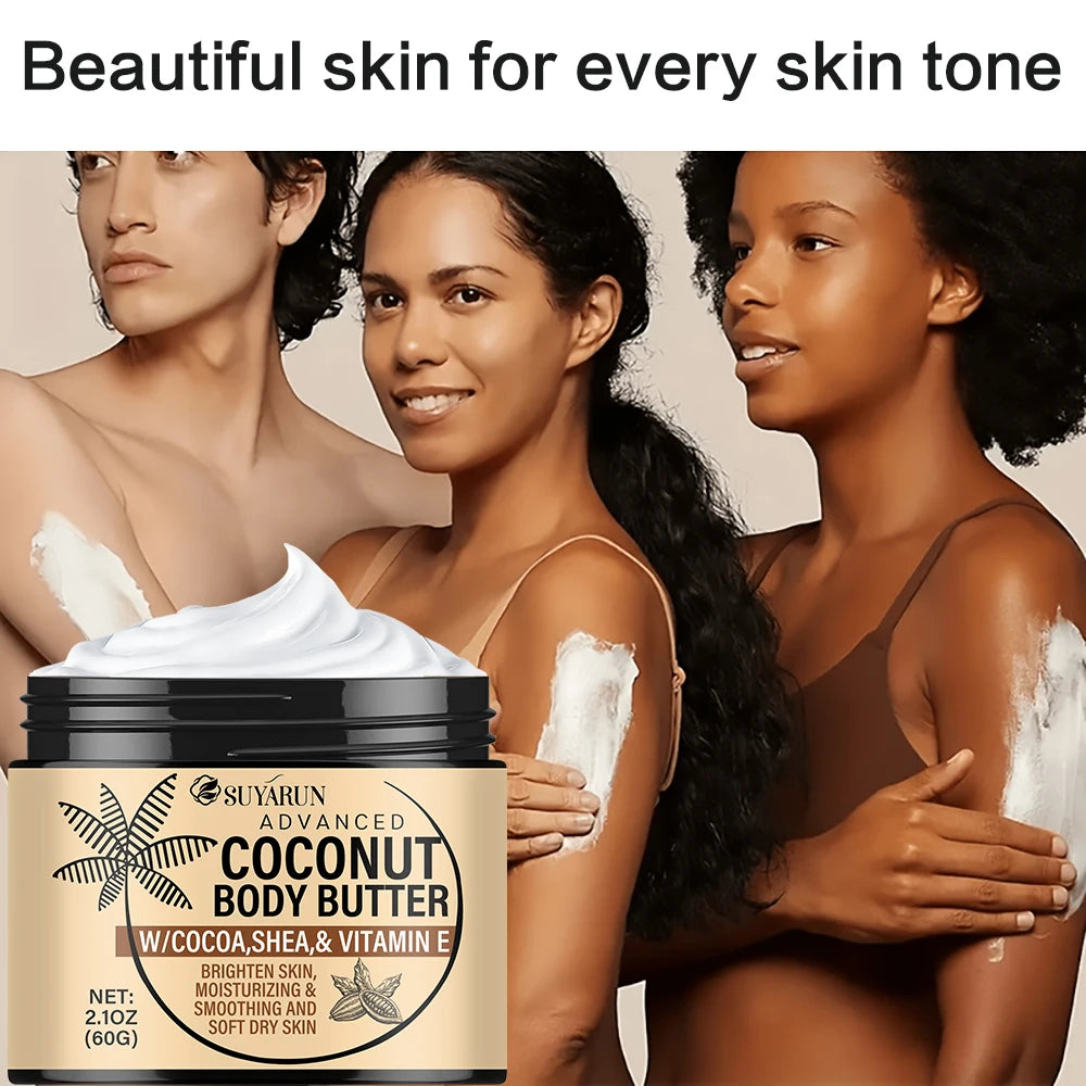 SUYARUN Coconut Oil Moisturizing Cream | 24Hr Skin Hydration Face Moisturizing Cream Oasis Select