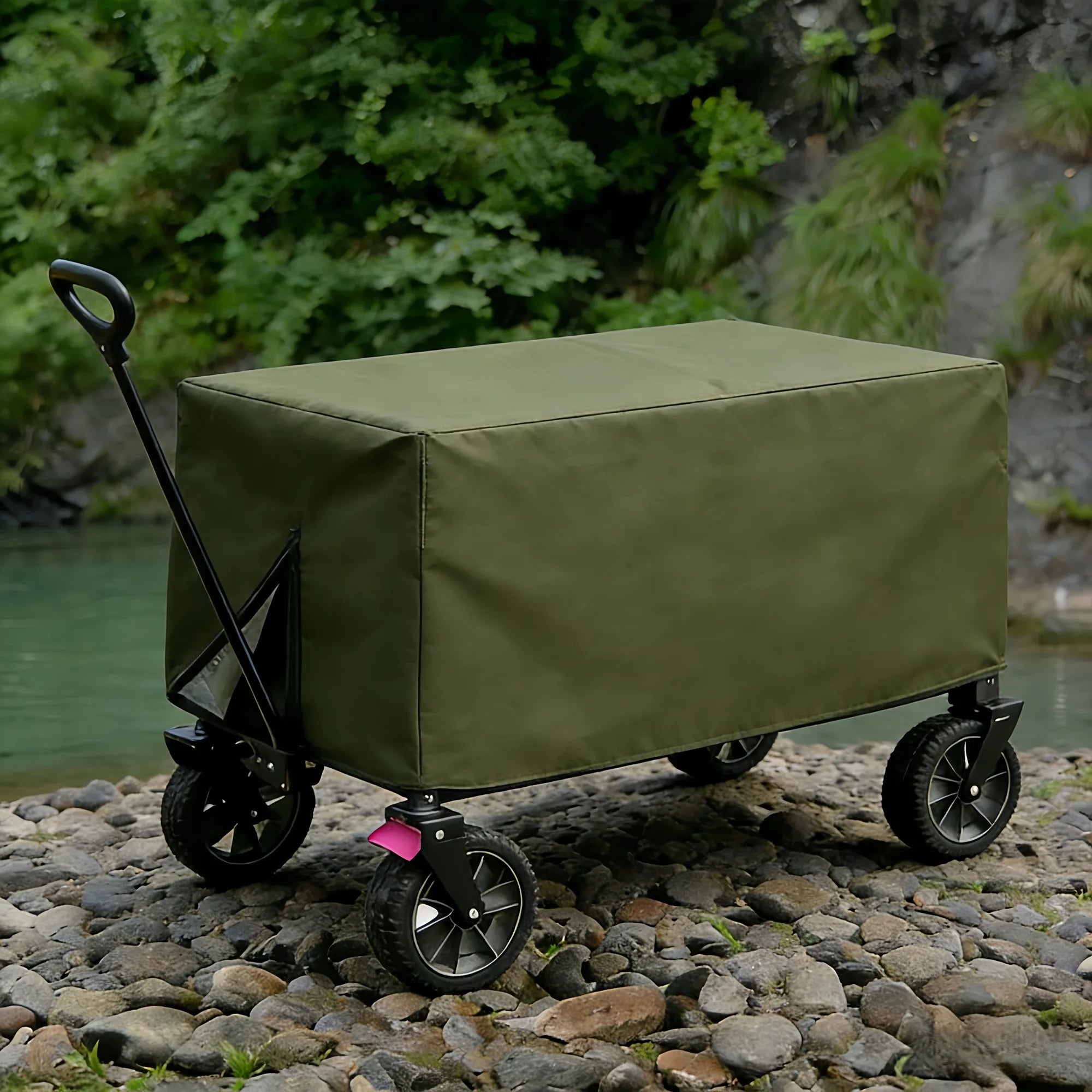 Multi-purpose Folding for Trolley Cover |Suitable for Most Outdoor for Trolleys,Provides All-Weather Protection,Fabric,Available Oasis Select