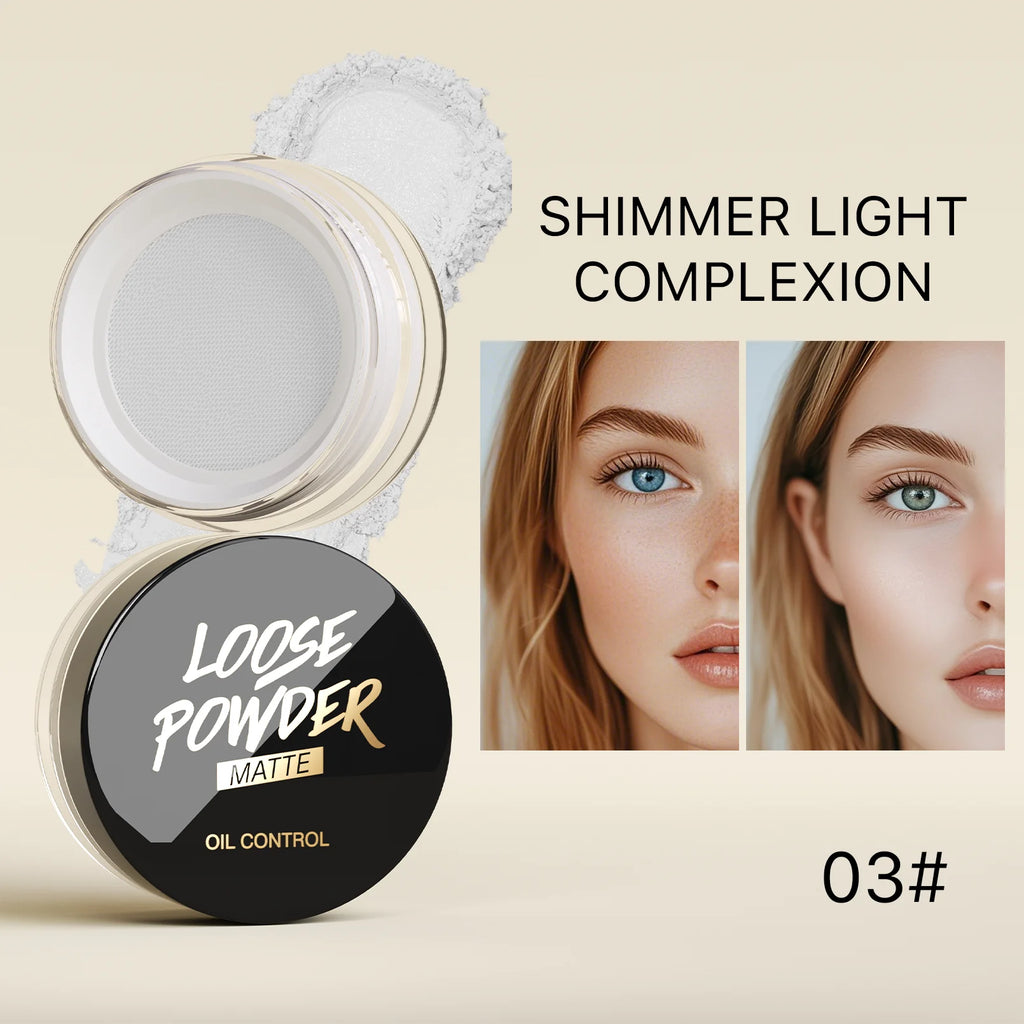 Hello Kiss Translucent Matte Setting Powder – Oil Control