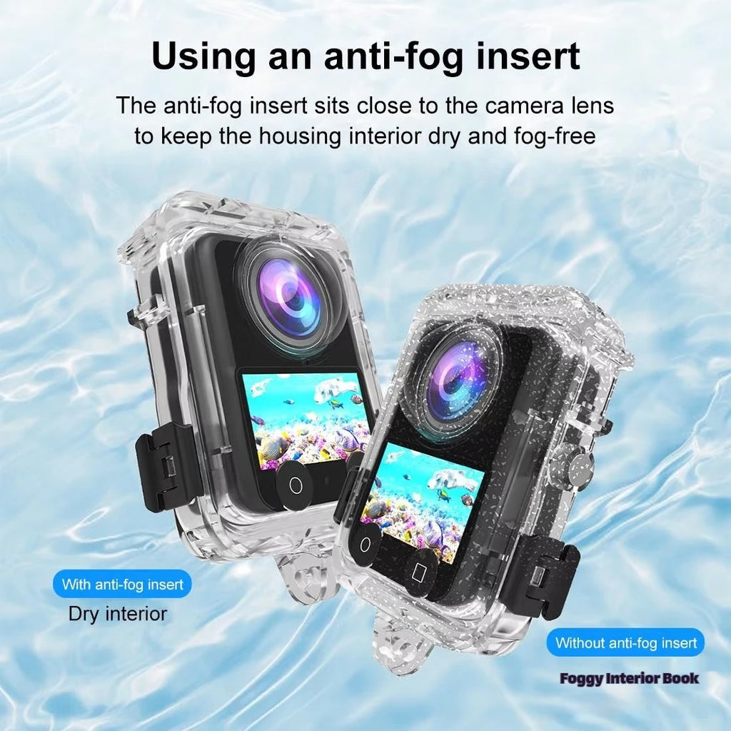 40M Waterproof Dive Case for DJI Osmo 360 Invisible Housing