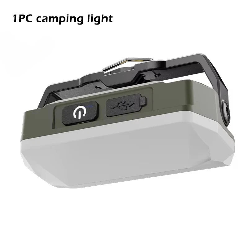 KDULIT Solar LED Camping Lantern – Power Bank Tent Light