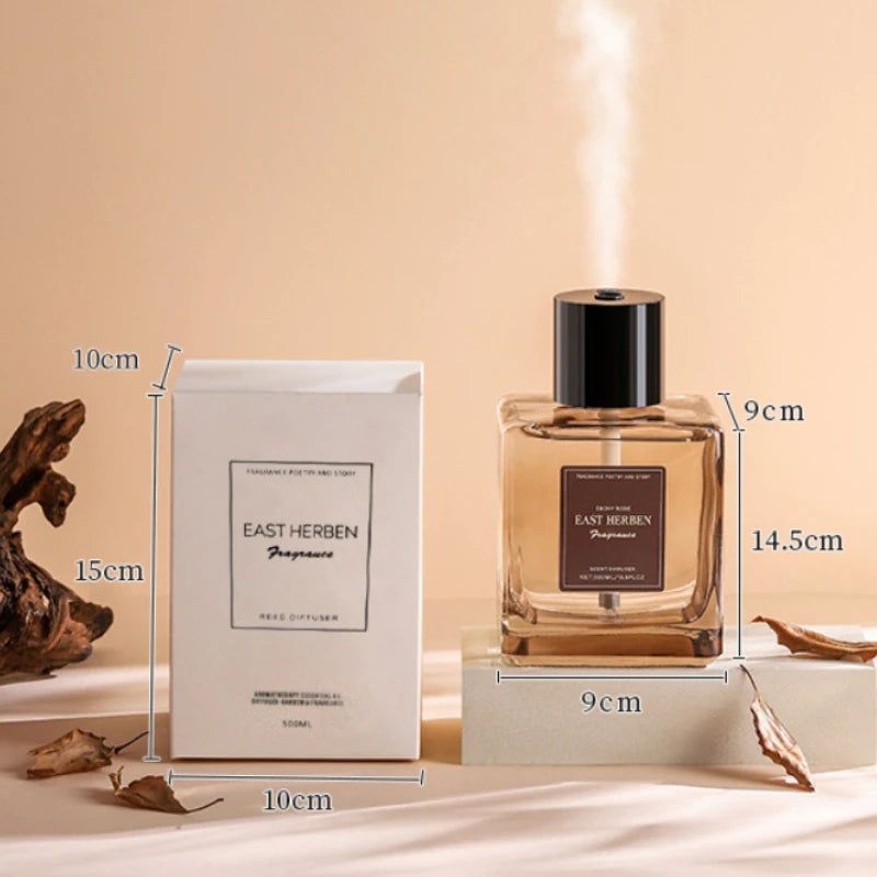 500ml Reed Diffuser Oil Flameless Home Fragrance Air Freshener Tea Scent Air Car Odor Sticks Aromatherapy Diffuser Oasis Select