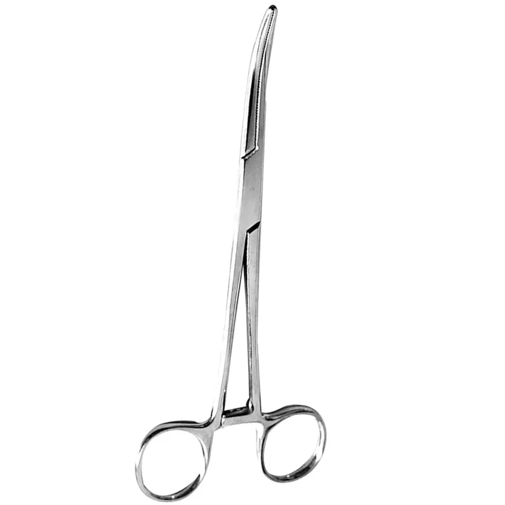 JUSTINLAU 16/18/20CM Bent/straight Stainless Steel Locking Hemostatic Forceps Cupping Cotton Surgical Forceps Fishing Tool Plier Oasis Select Bent-nose Pliers 16CM