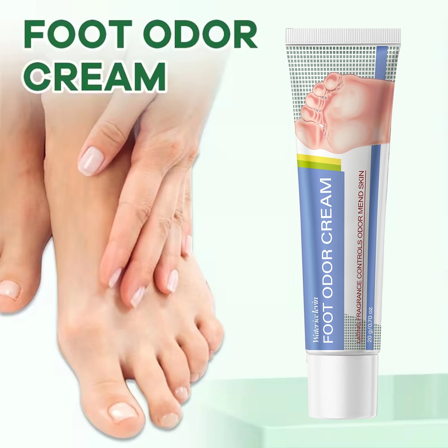 Moisturizing Foot Cream – Hyaluronic Acid & Niacinamide Odor Control Foot Cream Oasis Select