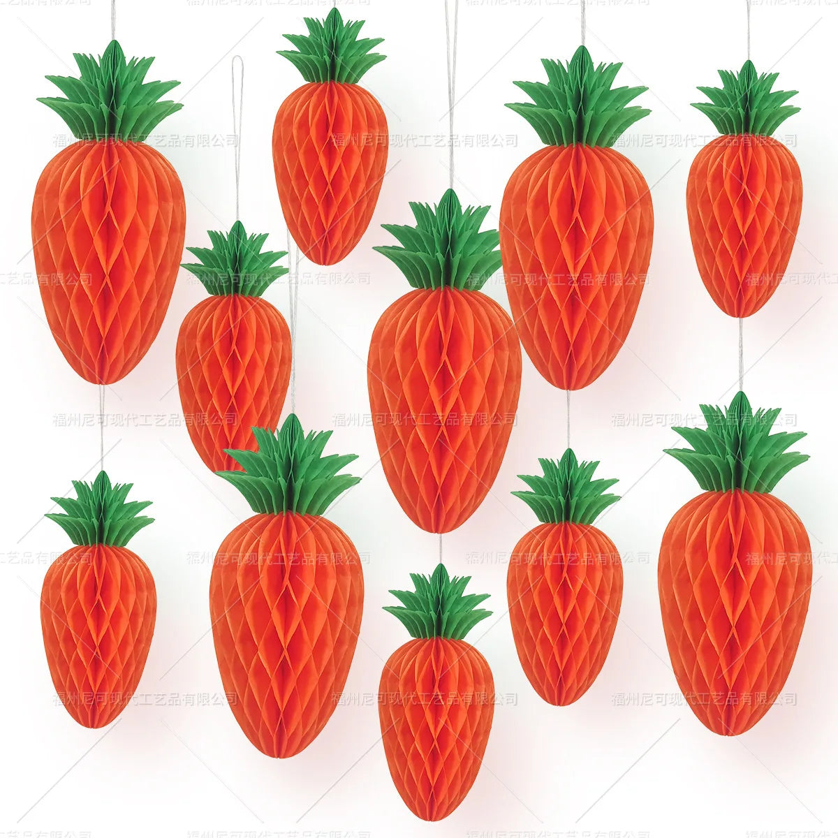 Carrot Hanging Ornaments Easter Themed Party Decorations Hanging Ornaments Kindergarten Classroom Atmosphere Decoration Supplies Oasis Select