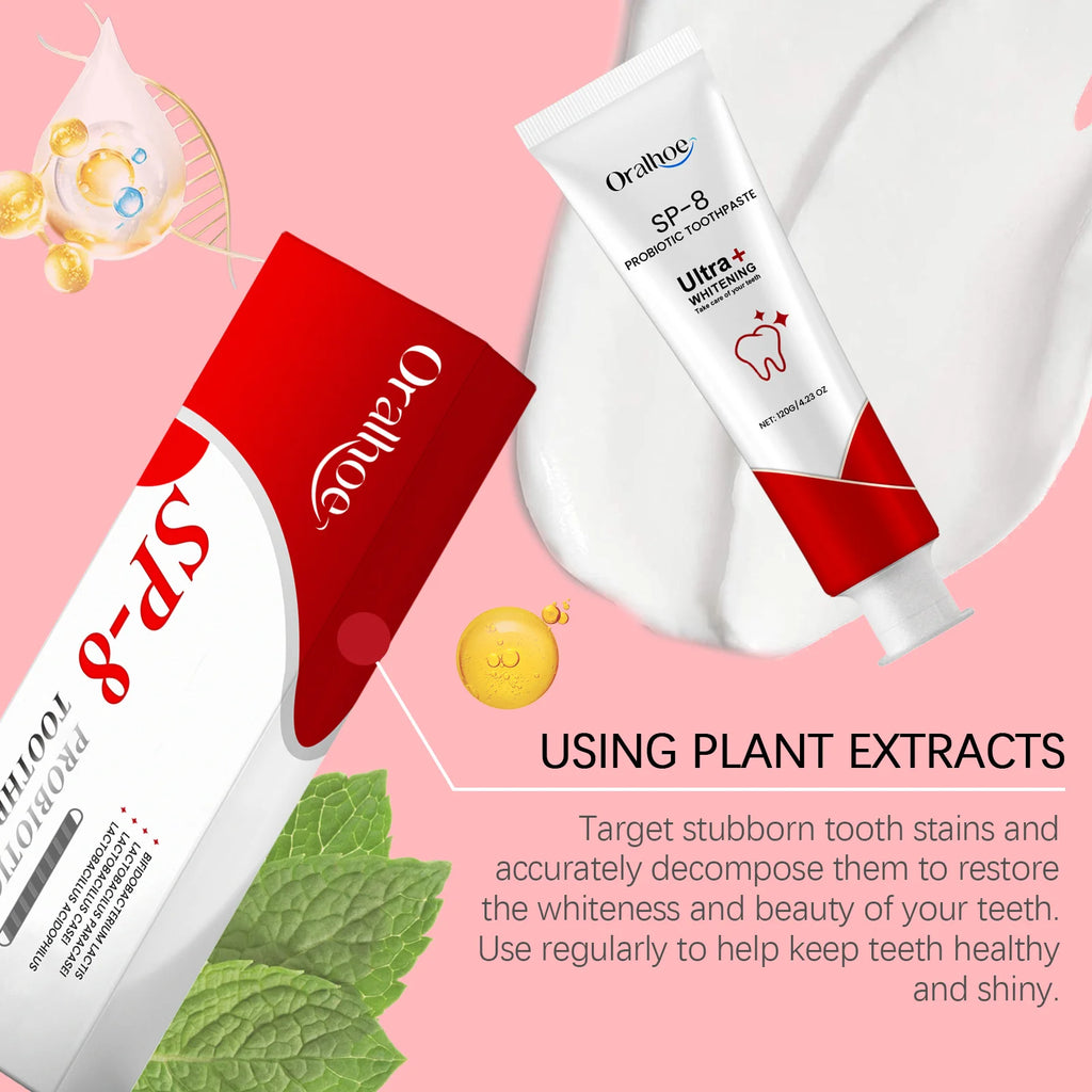 Oralhoe SP-8 Probiotic Whitening Toothpaste 120g | Oral Care