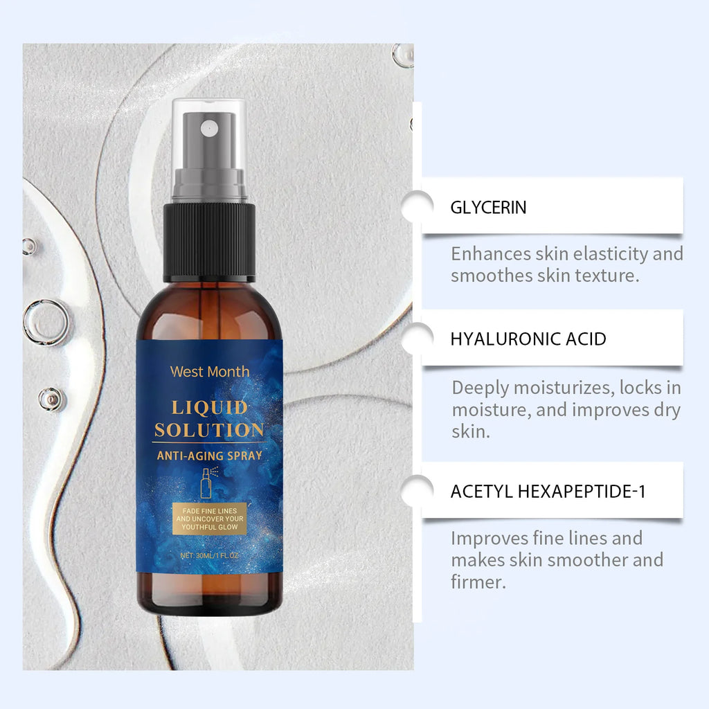 WEST MONTH Anti-Aging Facial Serum – Firming, Lifting & Wrinkle Cream Anti-Aging Face Serum Oasis Select