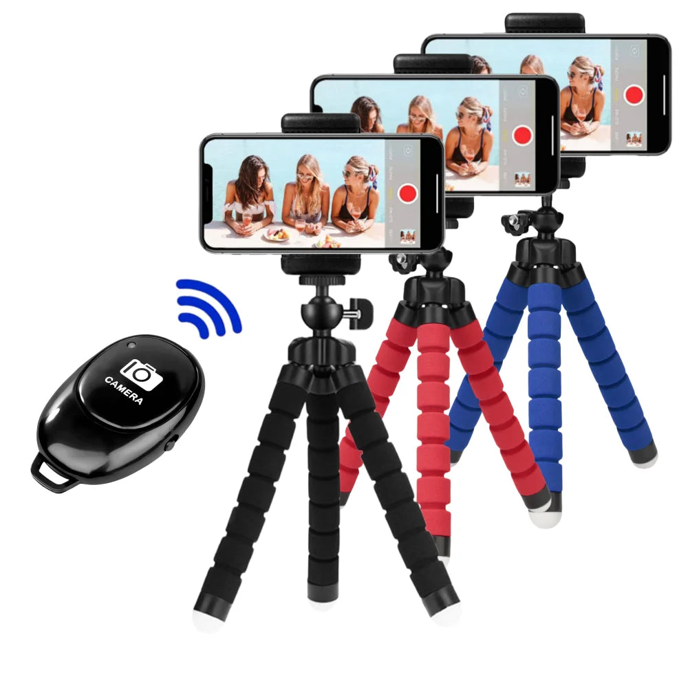 VeFly Mini Flexible Tripod – 360° Swivel Phone & Camera Mount