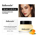Lakerain Vitamin Facial Base Cream Long Lasting Makeup Nourishes Skin Deep Hydration Smoothly Flawless Smooth Pores Base Cream Oasis Select 50ML