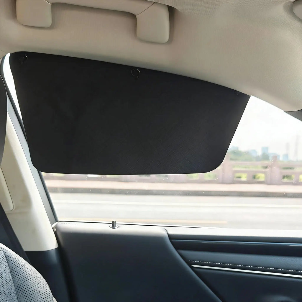 1PC Car Window Shades Side Window Sun Shade Magnet Privacy Curtains UV Reflection Anti Glare UV Block Sunshade Protection Cover Oasis Select
