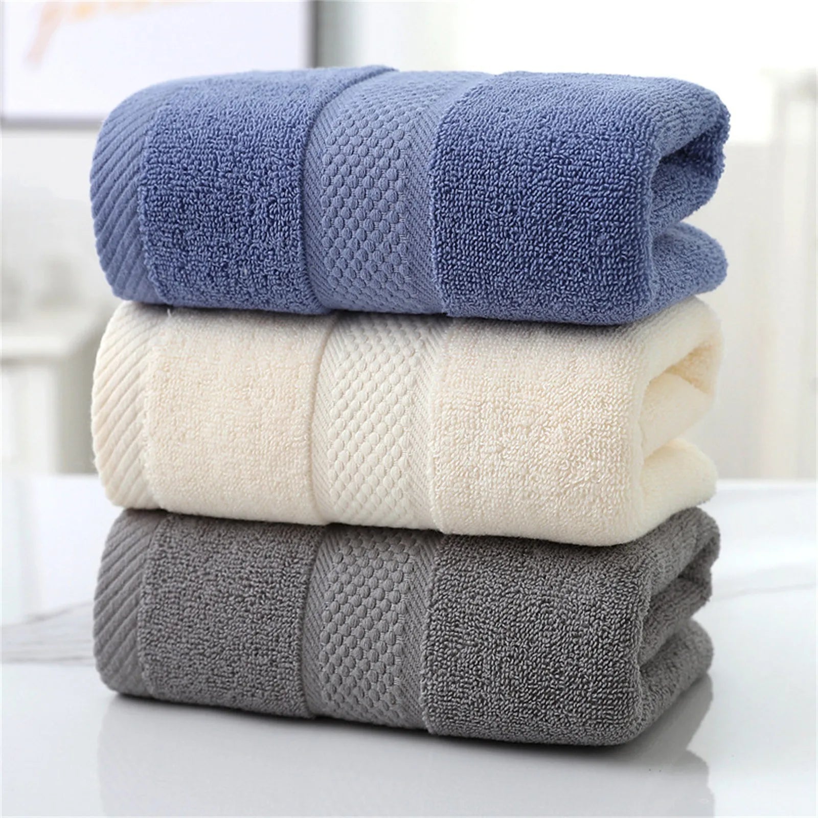 Luxurious Egyptian Cotton Hand Towels Highly Absorbent Face Towel Collection Highly Absorbent Hotel Spa 13x27 Inch Oasis Select