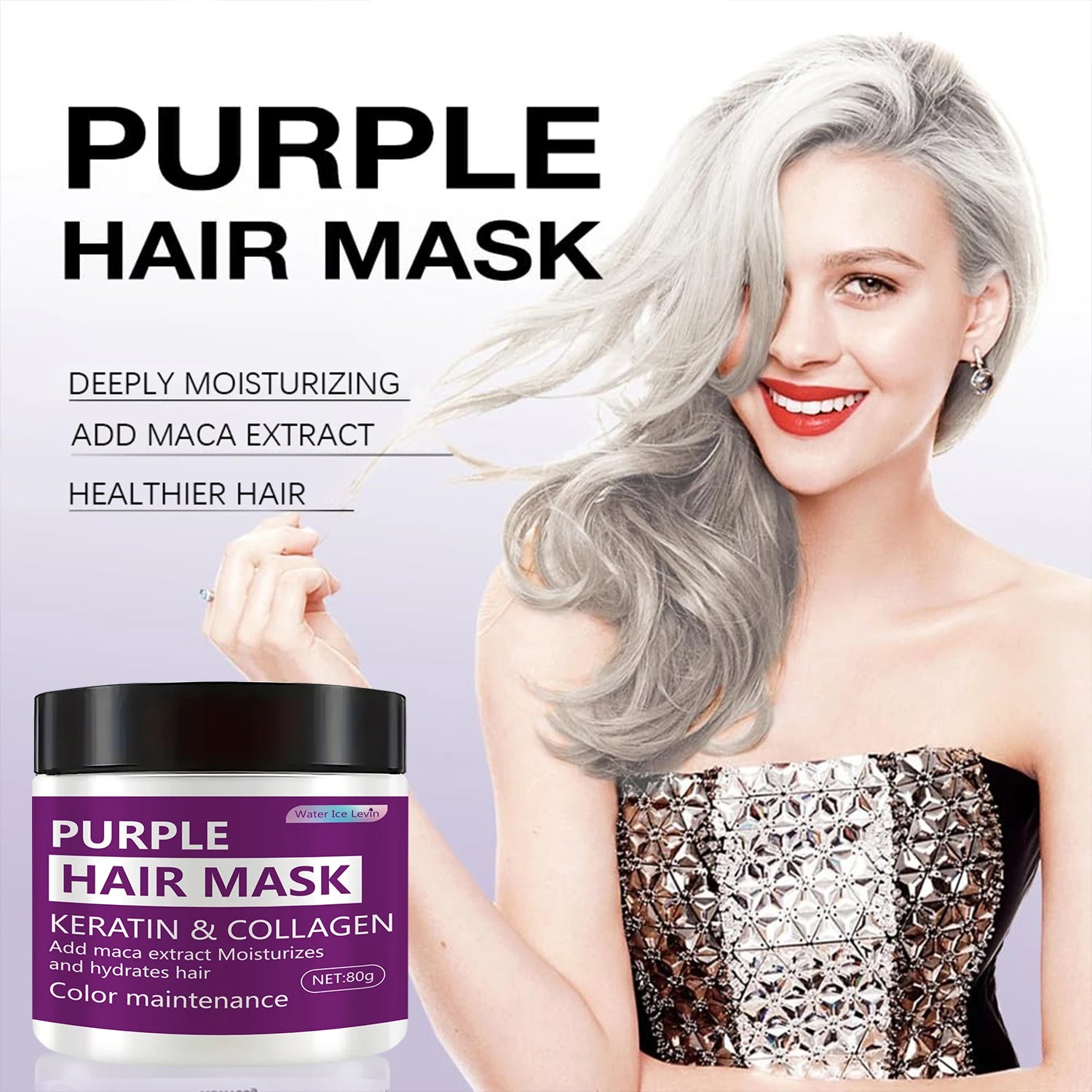 Purple Hair Mask – Color-Locking Deep Moisture & Toning 80g Purple Hair Mask Oasis Select