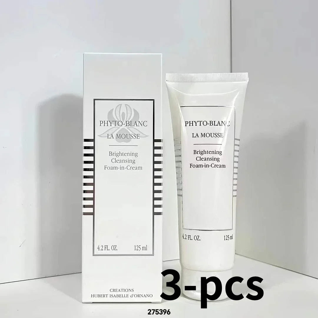 PHYTO-BLANC LA MOUSSE Brightening Cleansing Foam-in-Cream 125ml perfume pc002 Oasis Select 3-PCS